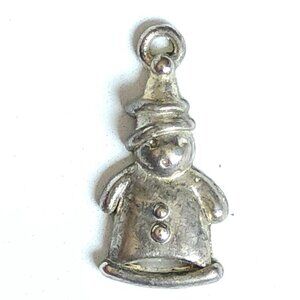 VINTAGE PADDINGTON BEAR Necklace Charm Pendant Silver Tone